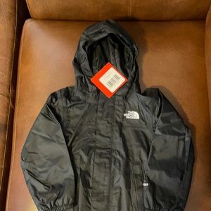 NWT The North Face Toddler Raincoat - Black - 2T